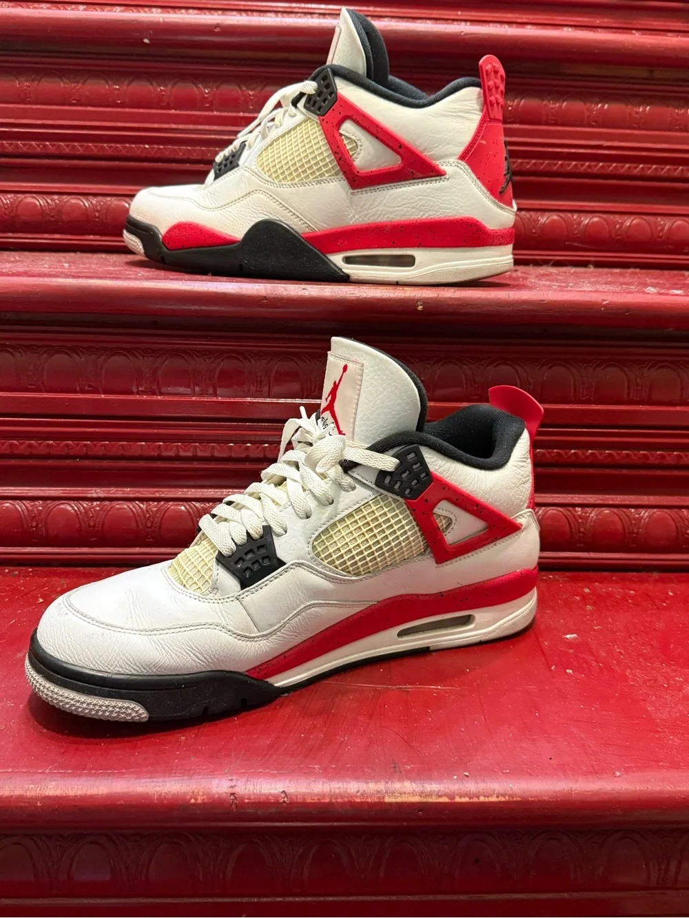 Jordan 4 Retro Fire Red Excellent Condition